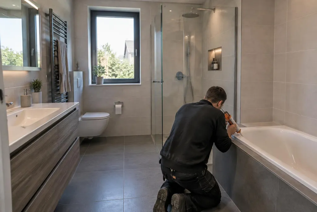 Kitbedrijf Doorwerth – badkamer kit vervangen bij de douche